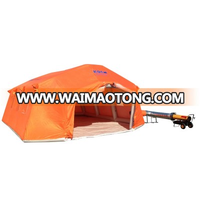 manufacture Large pvc inflatable rescue outdoor tent for sale