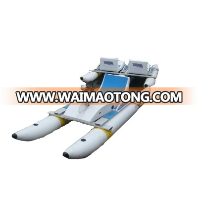 Floating Water Bike Inflatable Pedal Water Bike for sale