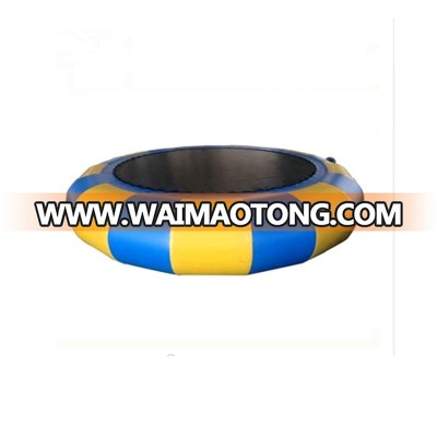 Wholesale water park games 2m diameter inflatable water trampoline