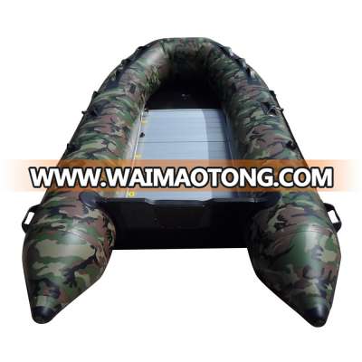 New Arrival CE Certificated Military PVC Inflatable Boat 360CM